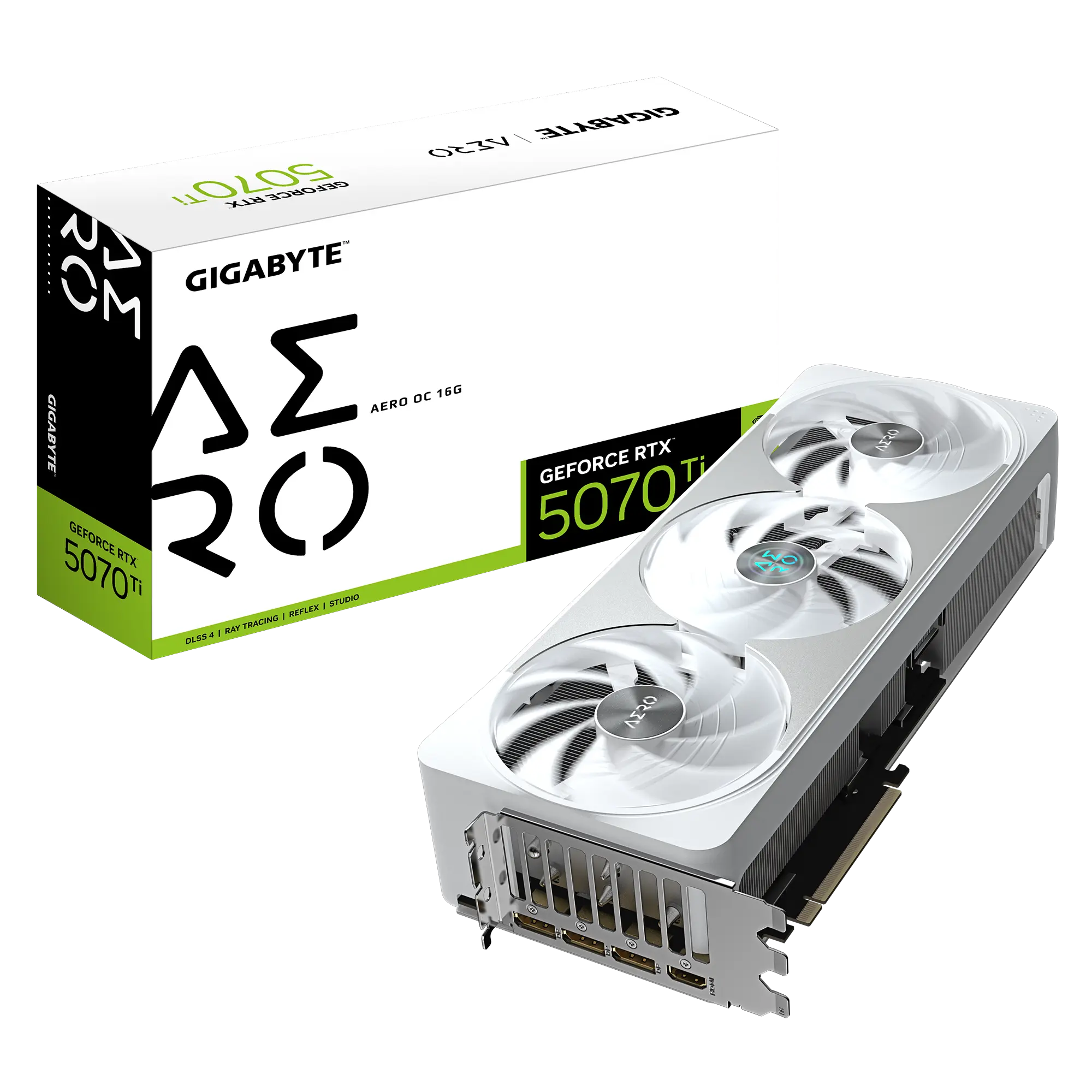 GPU RTX 5070 TI 16GB GIGABYTE AERO OC WHITE